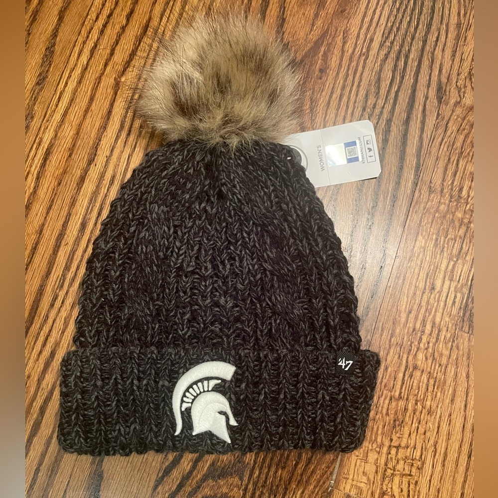 Michigan State beanie